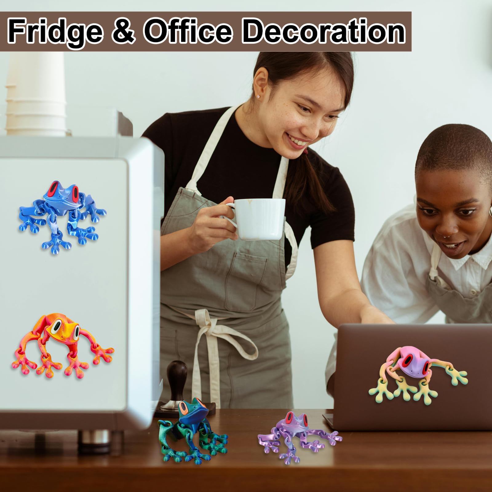 AllGemDiy frog decor for home or office brings whimsy to daily routines.