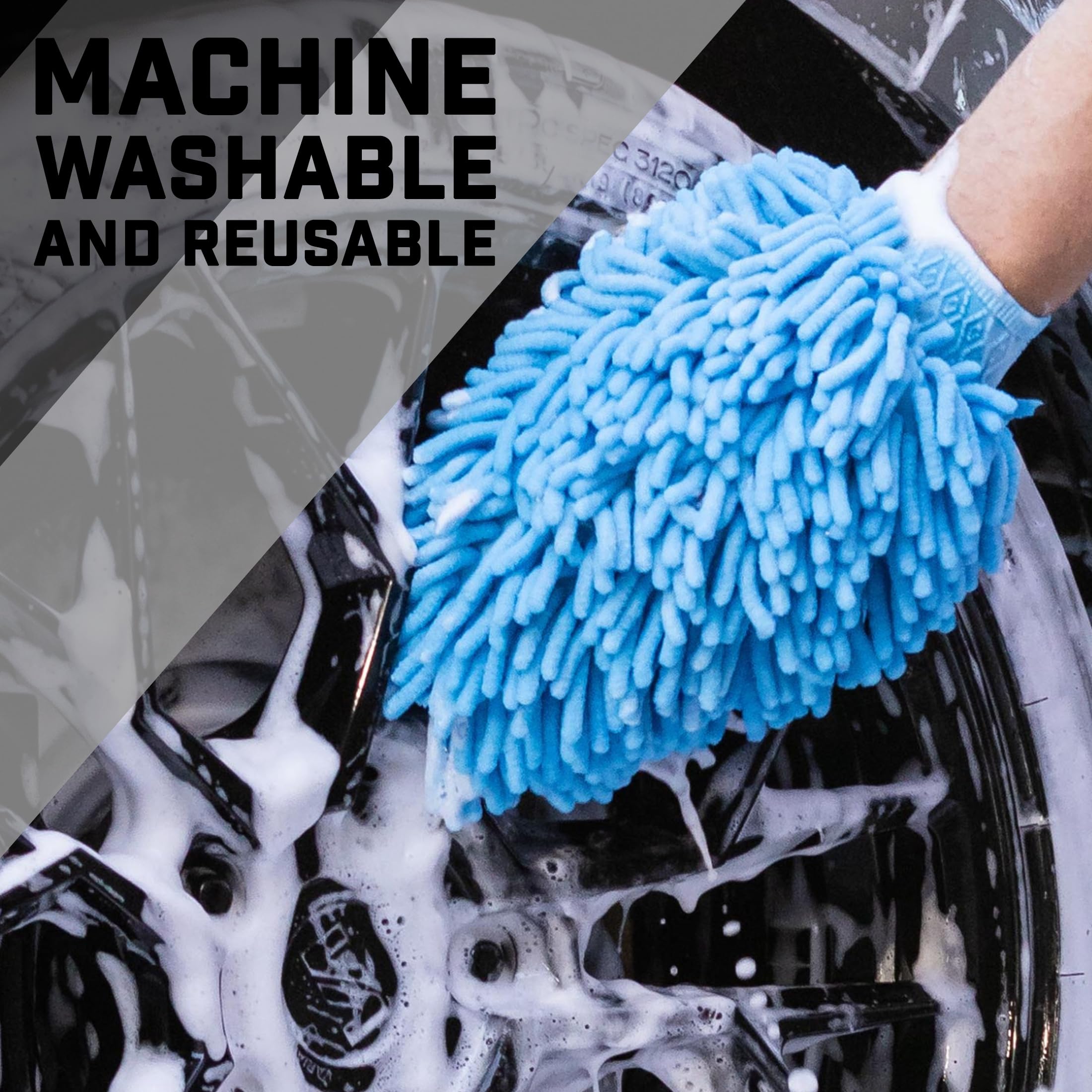 AllGuard mitt is reusable and washable for ongoing detailing sessions