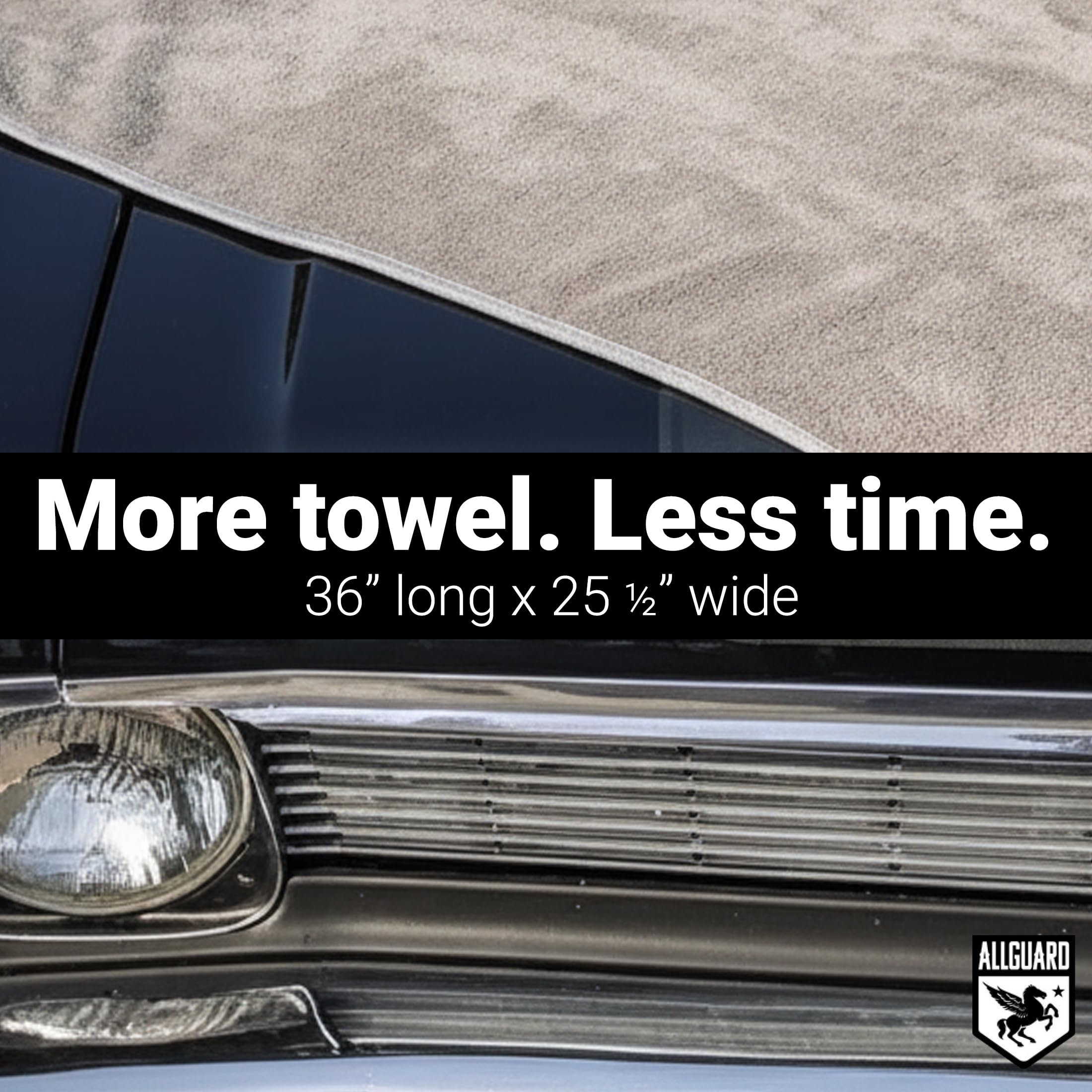 AllGuard Platinum interior cleaning microfiber towels for cabin detailing.