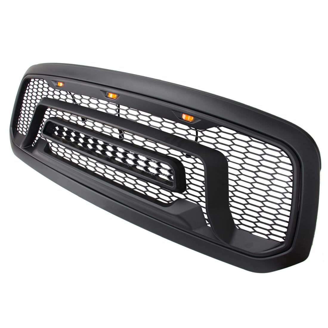 Direct-fit installation of Allinoneparts front grille for Ram 1500 Classic