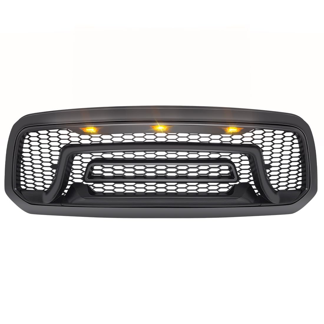 Matte black finish Allinoneparts front grille for durable styling