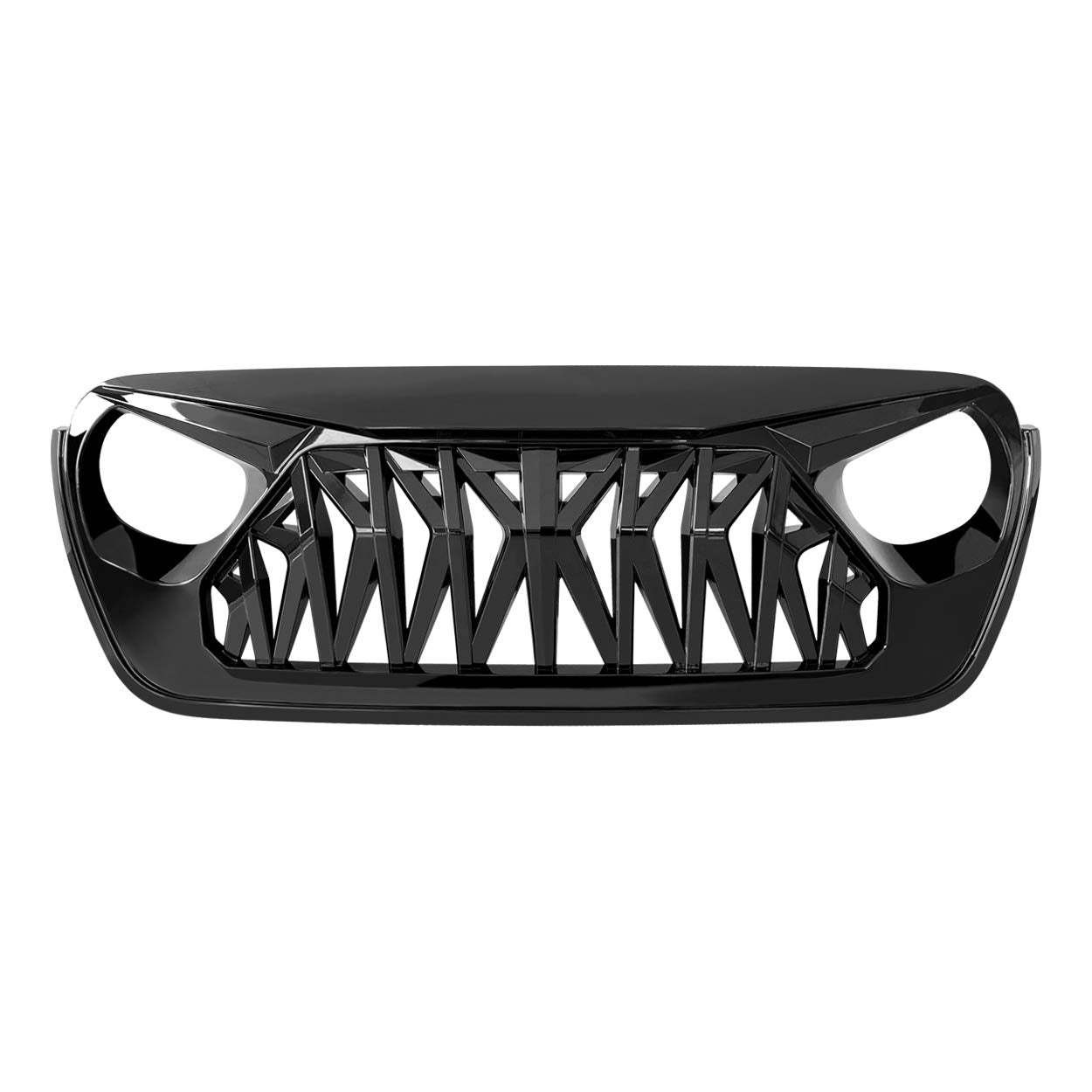 Allinoneparts Shark Grille on Gladiator JT adds aggressive front look.