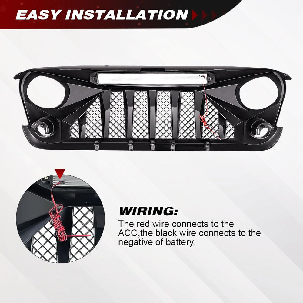 Allinoneparts built-in LED off-road lights improve daytime style and night visibility