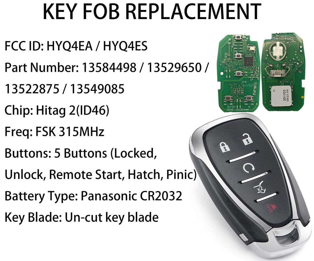Alliskeys proximity remote battery compartment, ready to use after programming