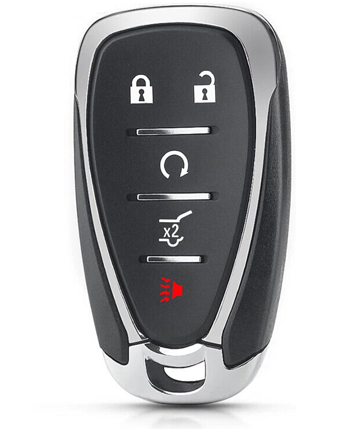 Alliskeys proximity remote for Chevrolet Equinox front view, ideal for hands-free access