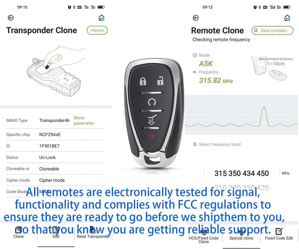 Alliskeys proximity remote in hand, reliable daily use