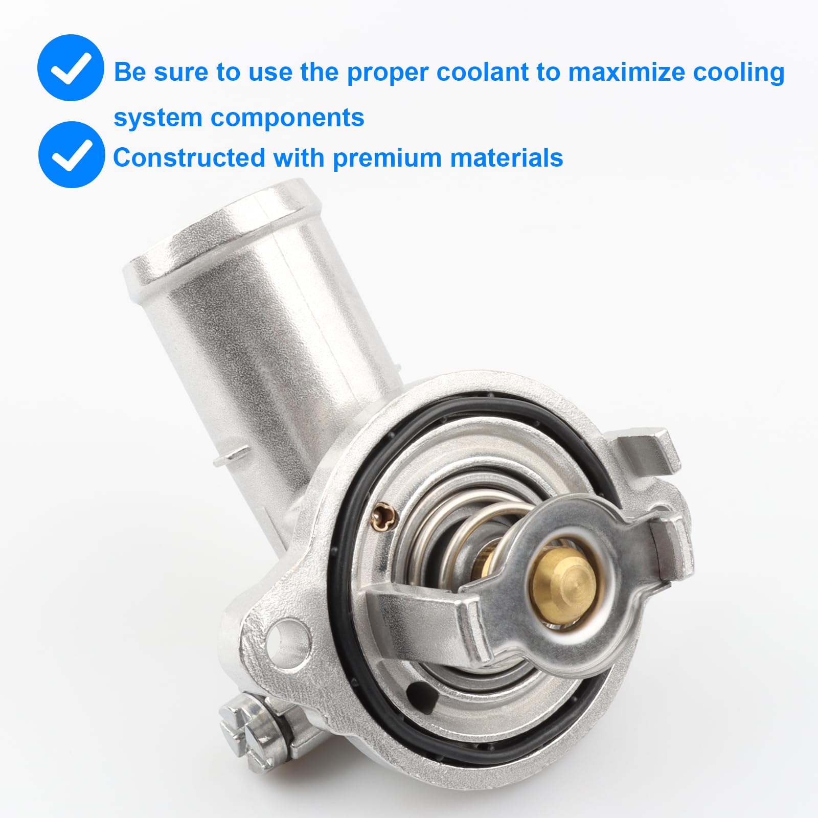 Allmotorparts aluminium housing body shows corrosion-resistant construction for long-lasting use