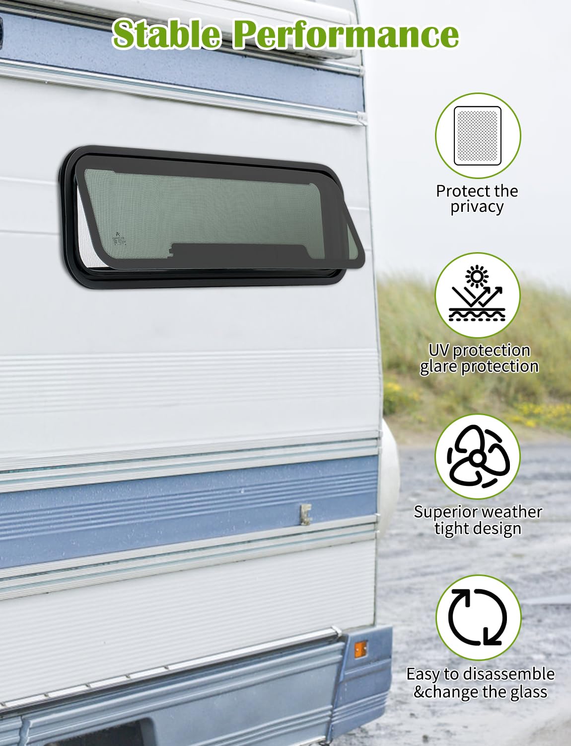 AlloTemlass aluminum frame is durable and lightweight