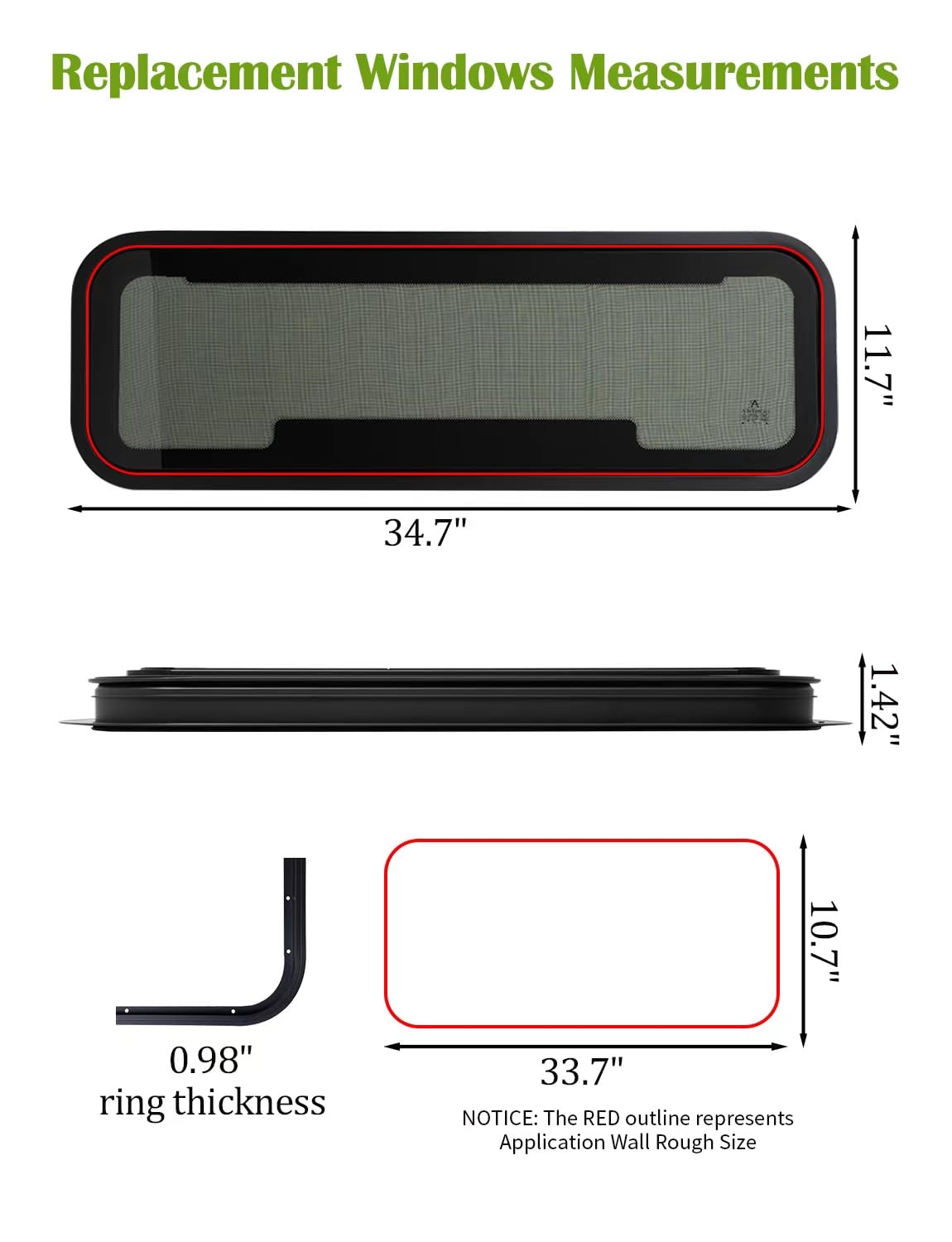 AlloTemlass removable mesh screen enables airflow