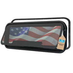 AlloTemlass RV vent window 34x11 opens for fresh air