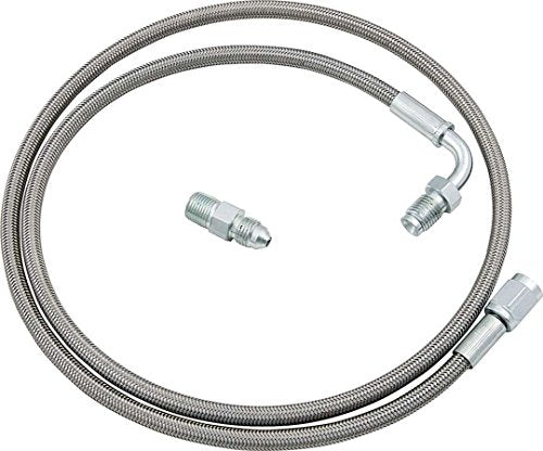 Allstar Performance 46100 end fittings for secure -3AN straight and 3/16 inch flare connections.