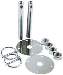Allstar Performance ALL18512 hood pin kit with flip-over clip for quick, secure hood latching
