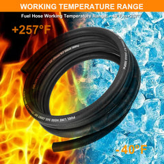 ALLWIN marine-grade fuel line for automotive fuel systems.