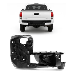ALMULOO driver-side rear bumper bracket left for Toyota Tacoma, direct replacement fit.