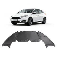 ALMULOO Ford Focus splash shield 2012-2014 front view protects crank pulley from debris