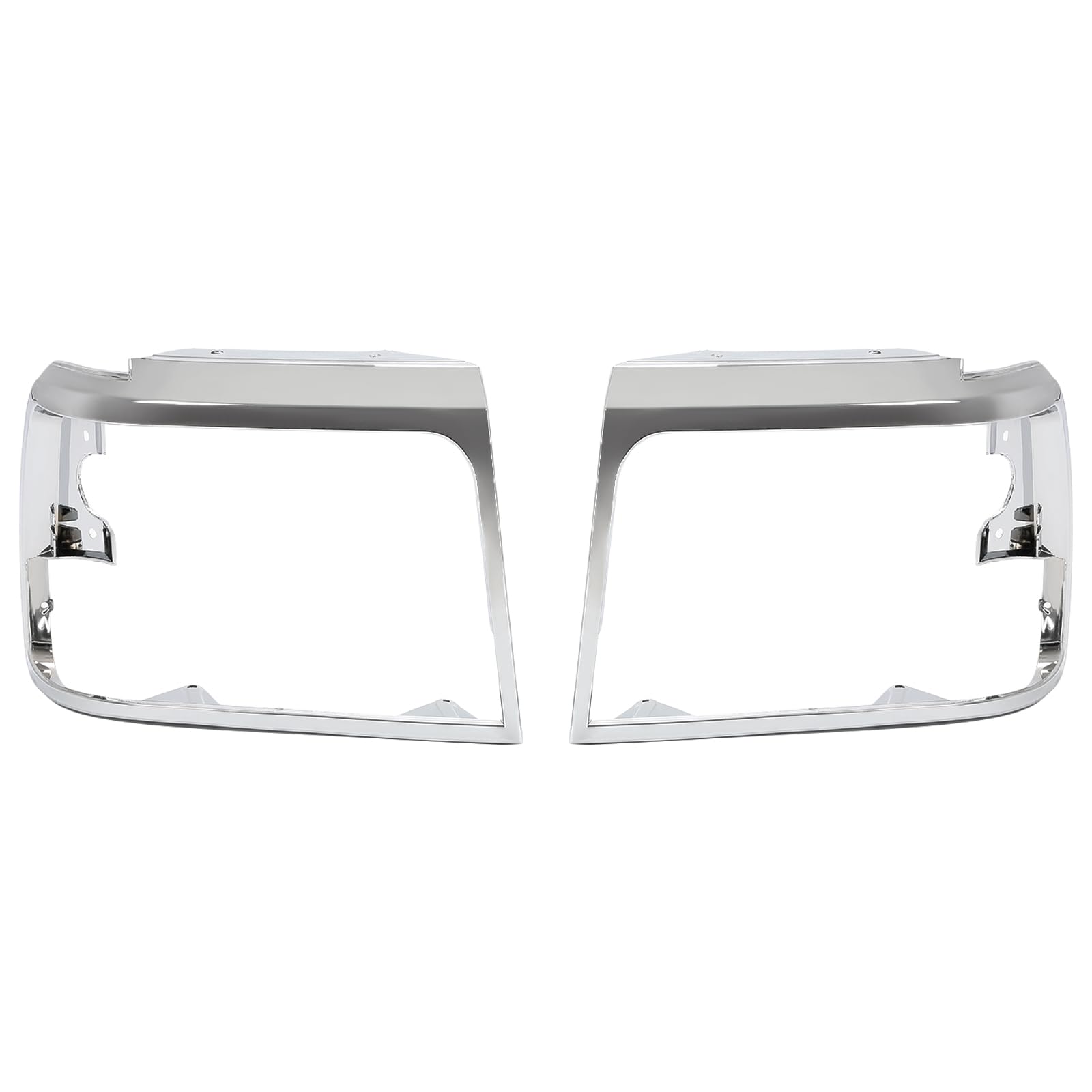ALMULOO silver chrome finish adds aesthetic appeal and airflow protection