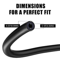 AloneGoer clamp kit ensures secure, leak-free fuel line fittings.
