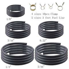 AloneGoer fuel line 3-16 inch: durable hose for lawn care equipment.