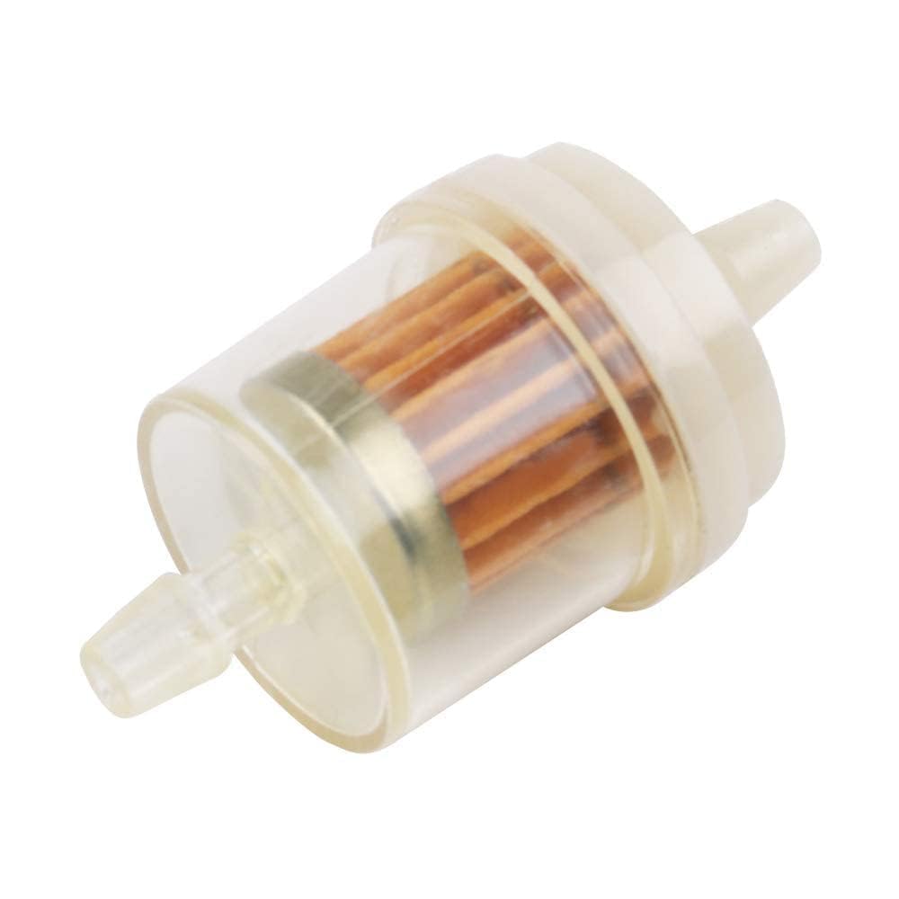 AloneGoer inline fuel filter compatible with tractors, ATVs, and more.
