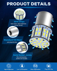 Alopee 1141 LED bulb uses stable resistance for reliable brightness