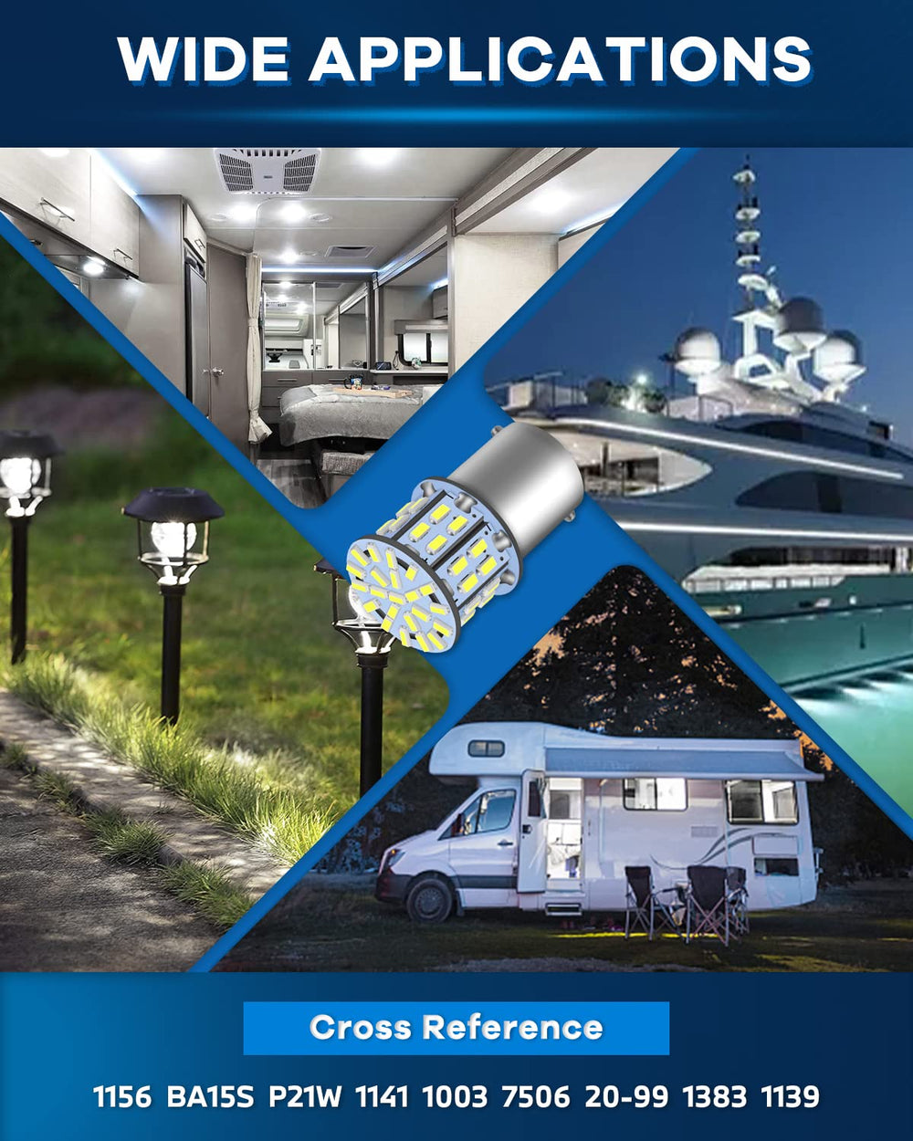 Alopee bulbs suit RV, trailer, and boat lighting needs