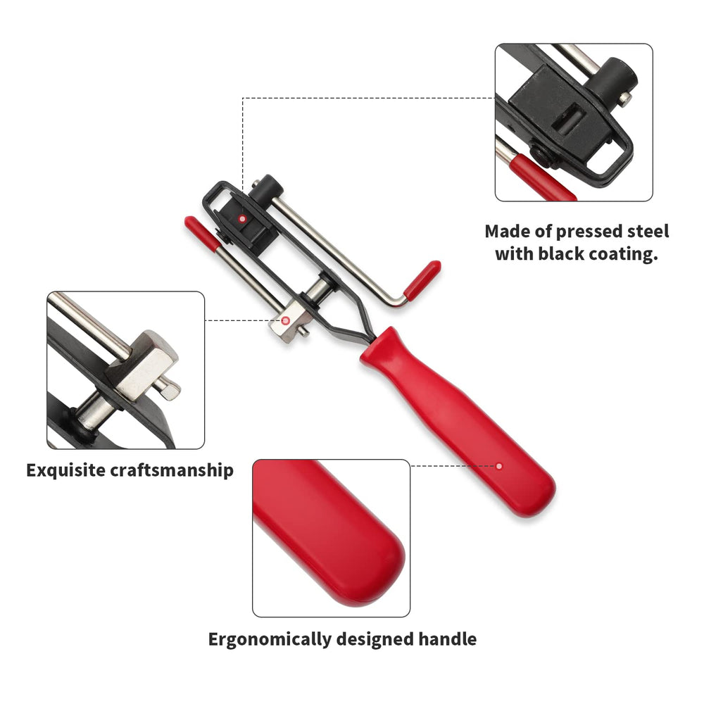 Large cv boot clamps by Alpha Rider for heavy use