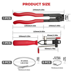 Alpha Rider ear clamp band tool shown for tensioning