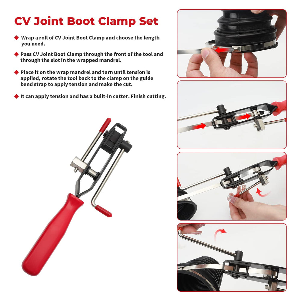 Alpha Rider ergonomic insulated handles improve comfort during use.