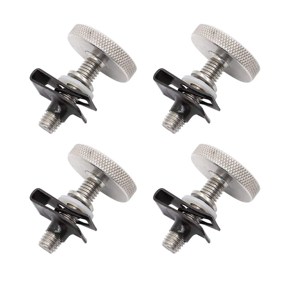 Alpha Rider stainless steel saddlebag locks showing easy installation