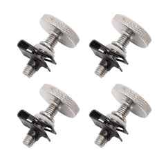 Alpha Rider stainless steel saddlebag locks showing easy installation