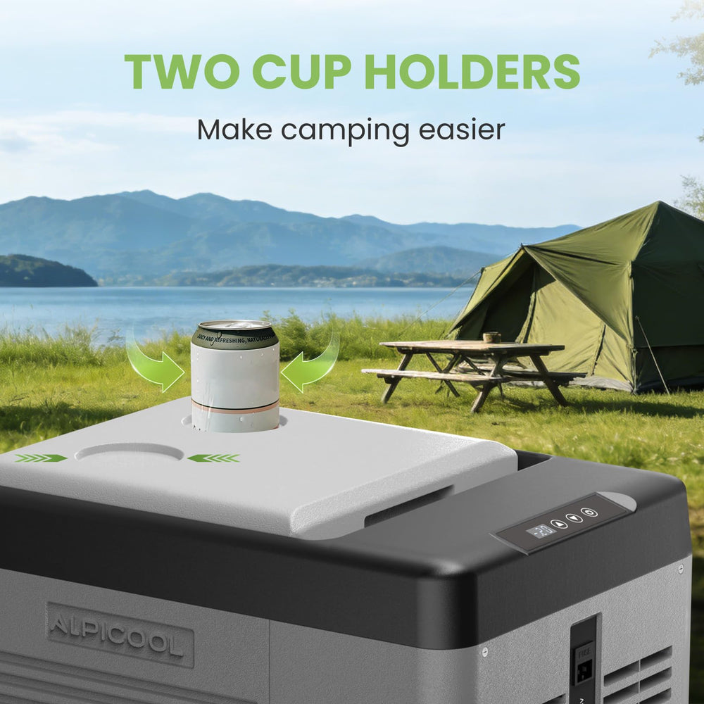 Alpicool compact dimensions fit tight spaces with stable performance.
