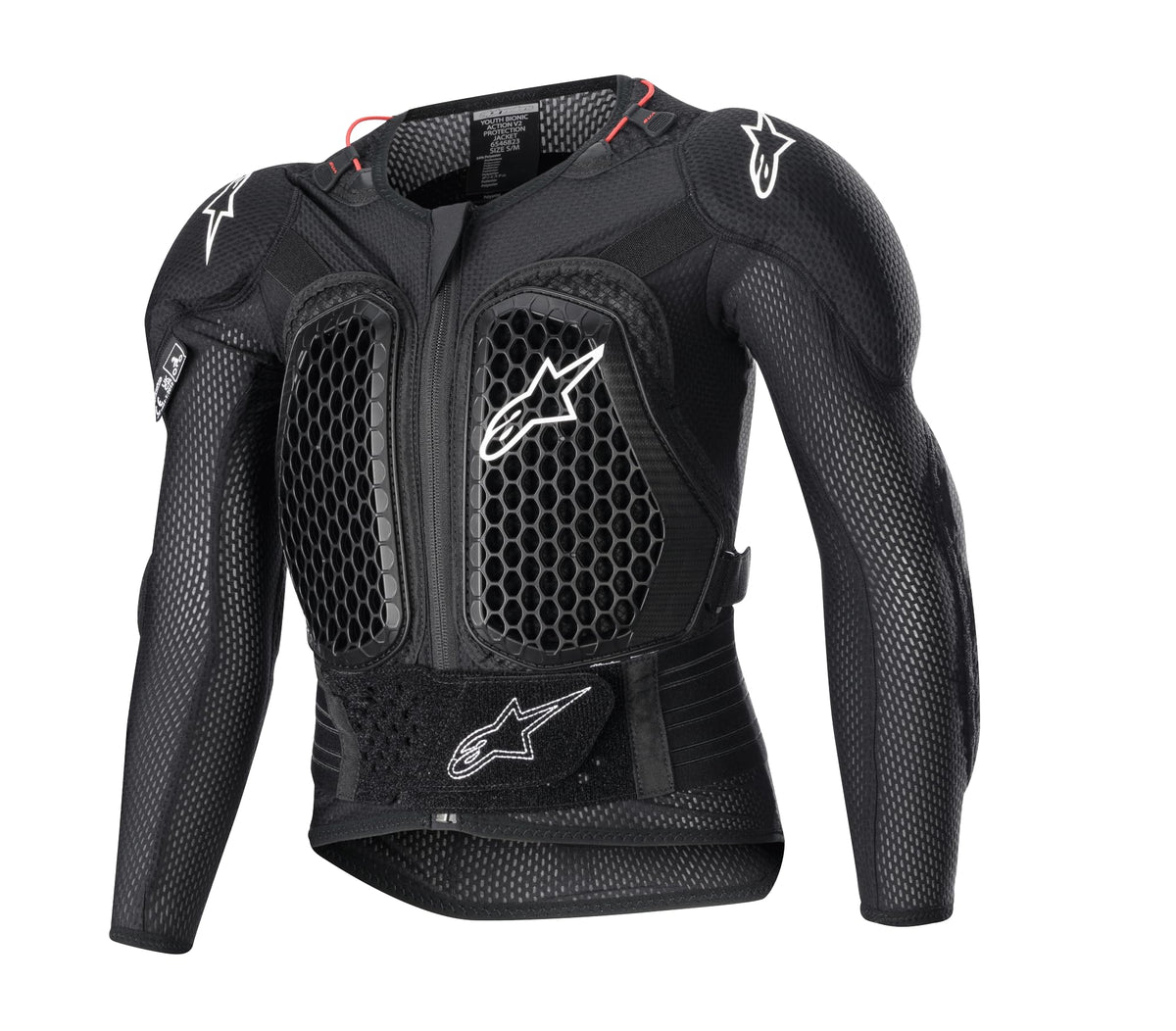 Alpinestars Bionic Action V2 chest protector with perforated shell for ventilation