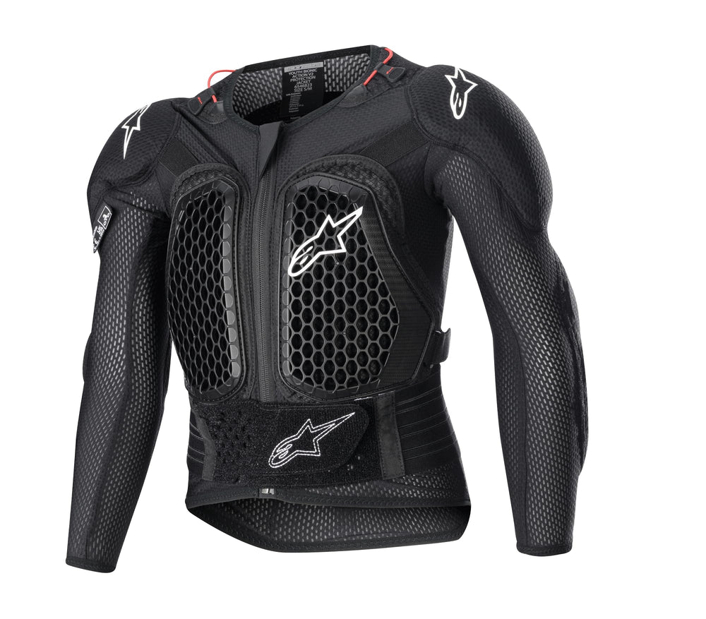 Alpinestars Bionic Action V2 front chest protector for lightweight protection and ventilation.