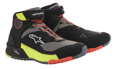Alpinestars CR-X Drystar riding shoes show waterproof, breathable protection for all-weather riding.