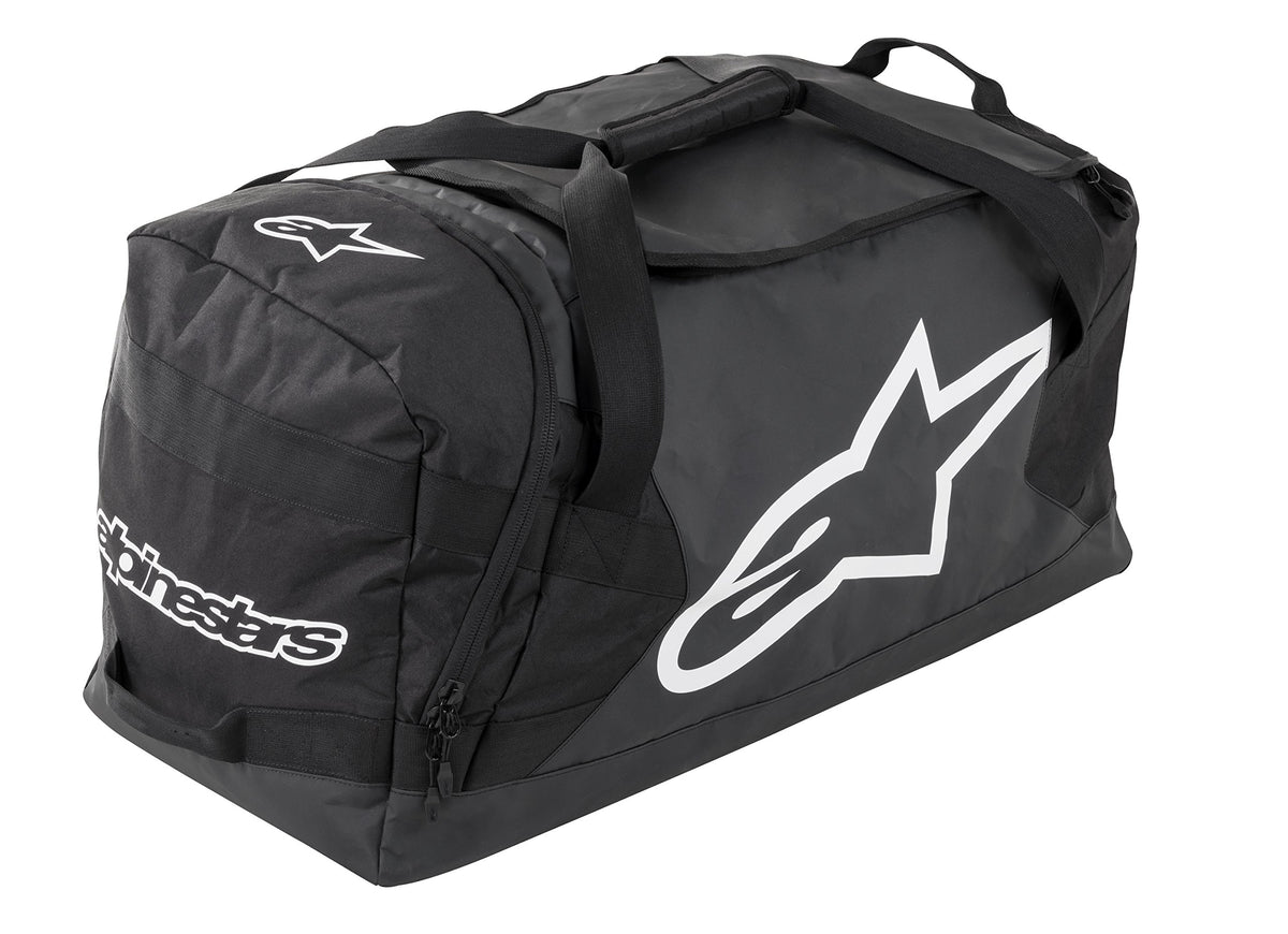 Alpinestars Goanna Duffle Bag with waterproof tarpaulin for gear transport.