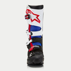 Alpinestars Honda Tech 7 Enduro Drystar boots CE-certified badge emphasizing ankle stability