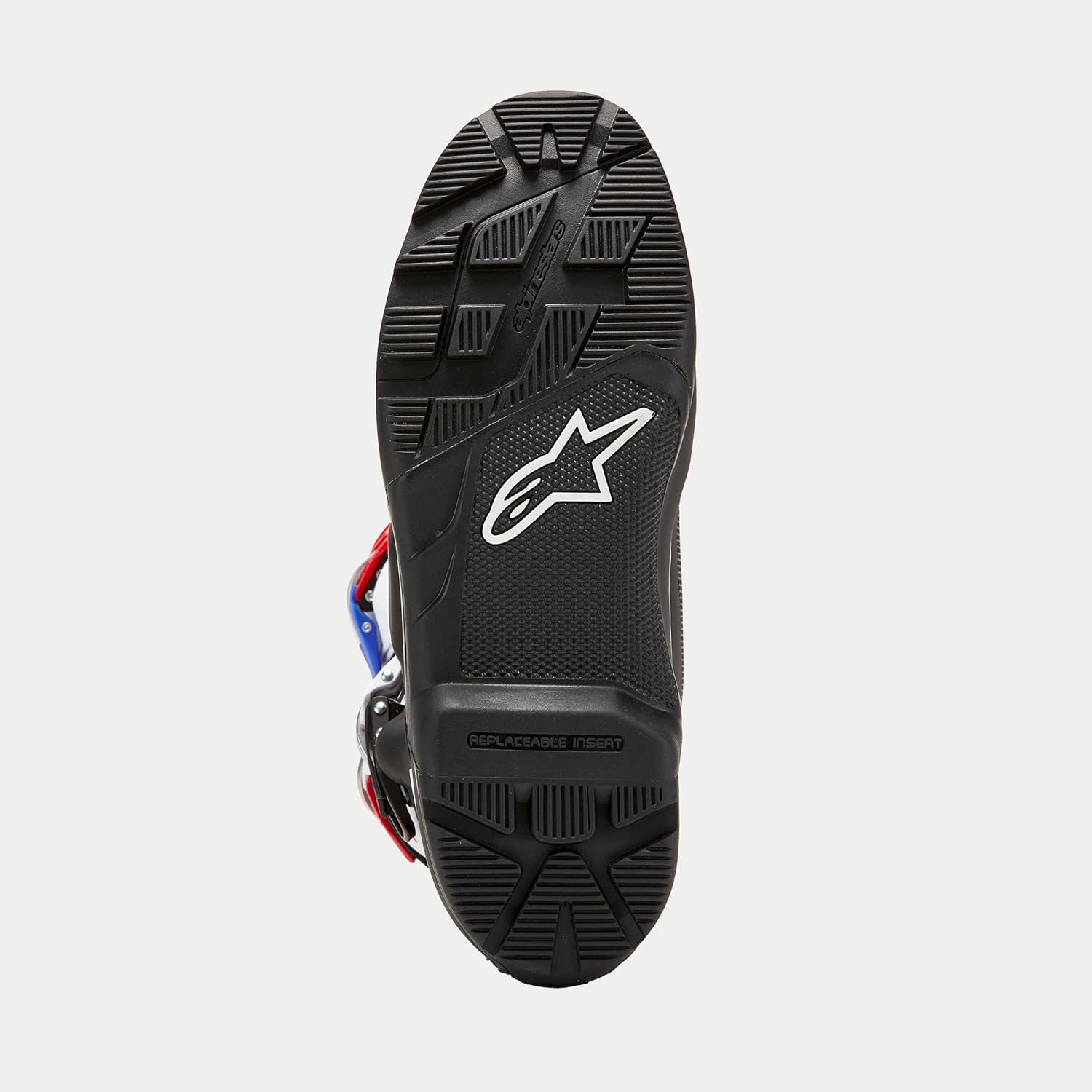 Alpinestars Honda Tech 7 Enduro Drystar boots tread pattern showcasing all-terrain grip
