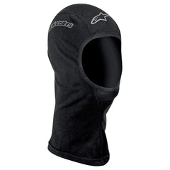 Alpinestars open-face balaclava in black for year-round comfort and layering under gear