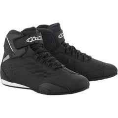 Alpinestars Sektor vented shoe front view highlights breathable, lightweight design