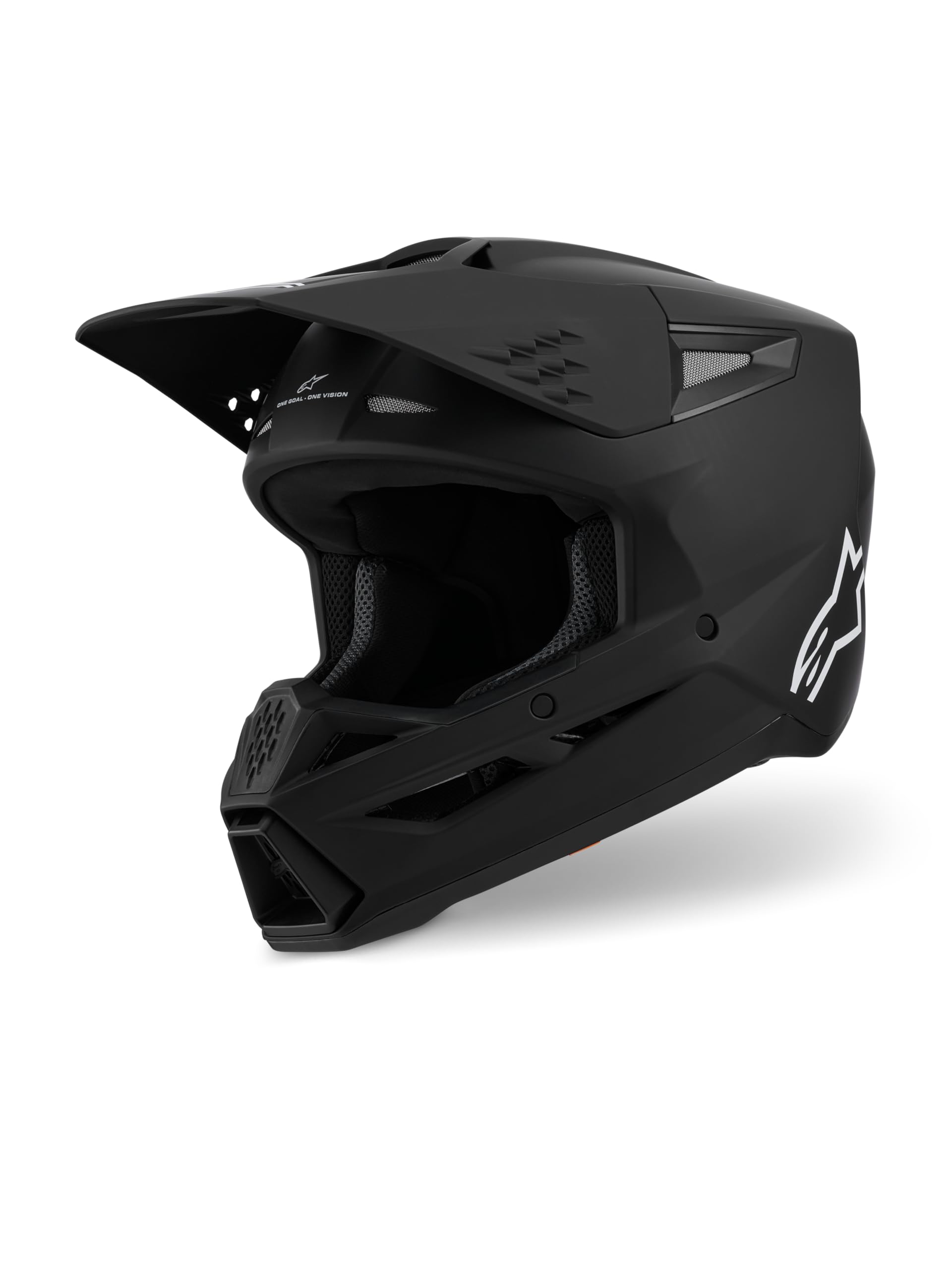 Alpinestars SM3 Solid helmet side profile highlighting lightweight design