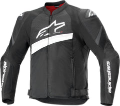 Alpinestars T-GP Plus V4 Airflow Jacket front view showing mesh ventilation for hot-weather riding