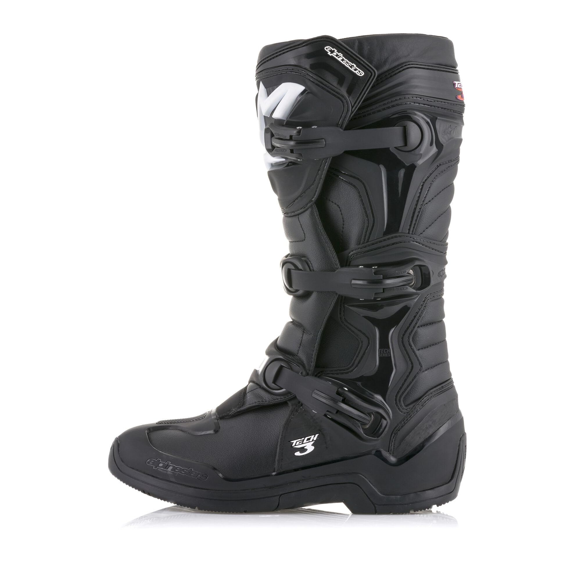 Alpinestars Tech 3 heel and ankle support improves stability.