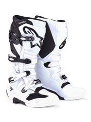 Tech 7 boot side view highlighting ankle pivots for flexible movement
