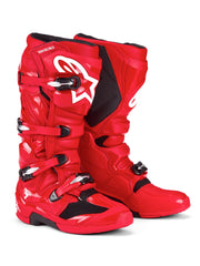 Tech 7 boots showing medial and lateral double pivot system for movement and support