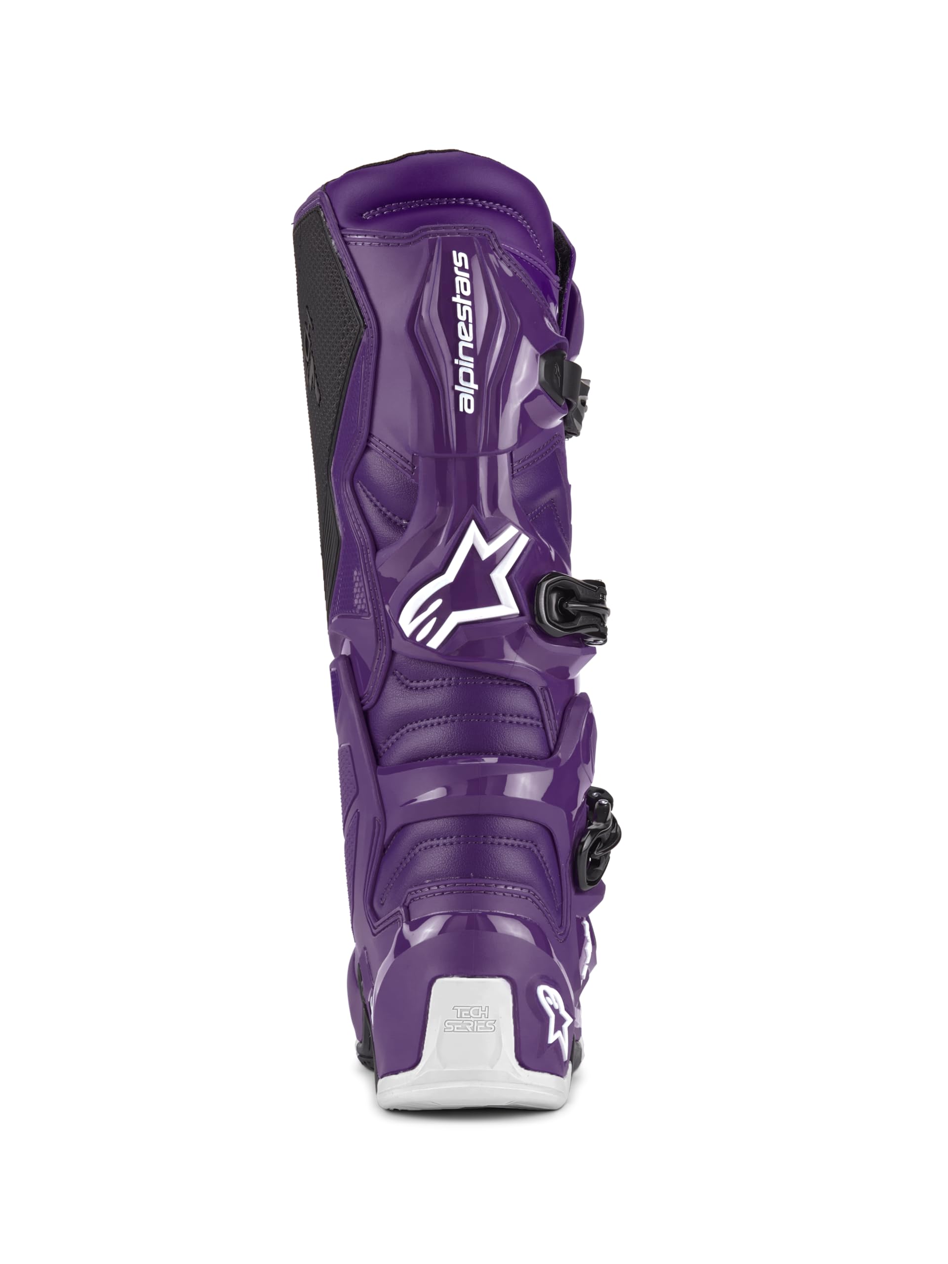 Alpinestars Tech 7 gaiter seal protecting interior from water and dirt.