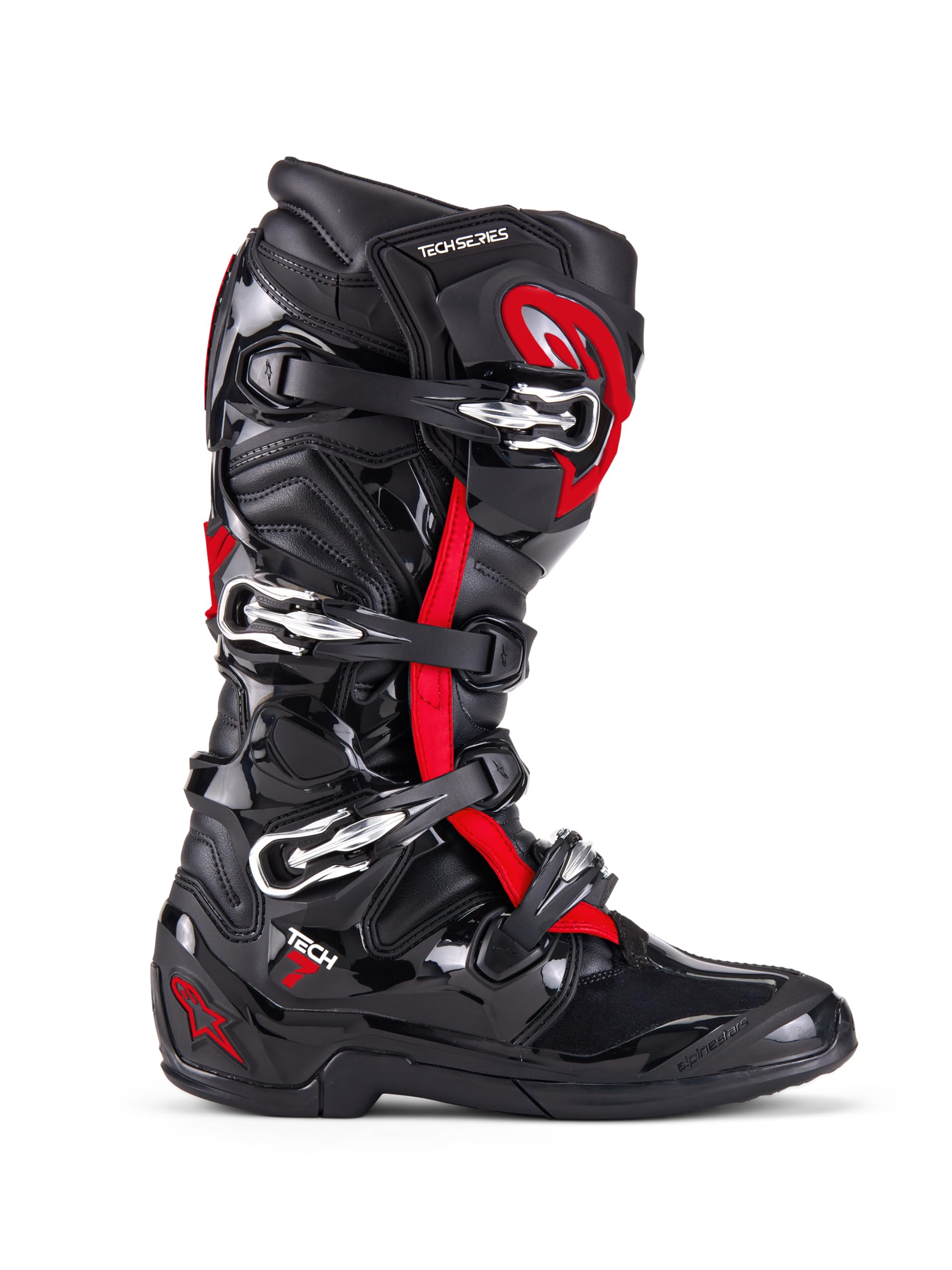 Alpinestars Tech 7 boots shifter-area reinforcement for precise shifting