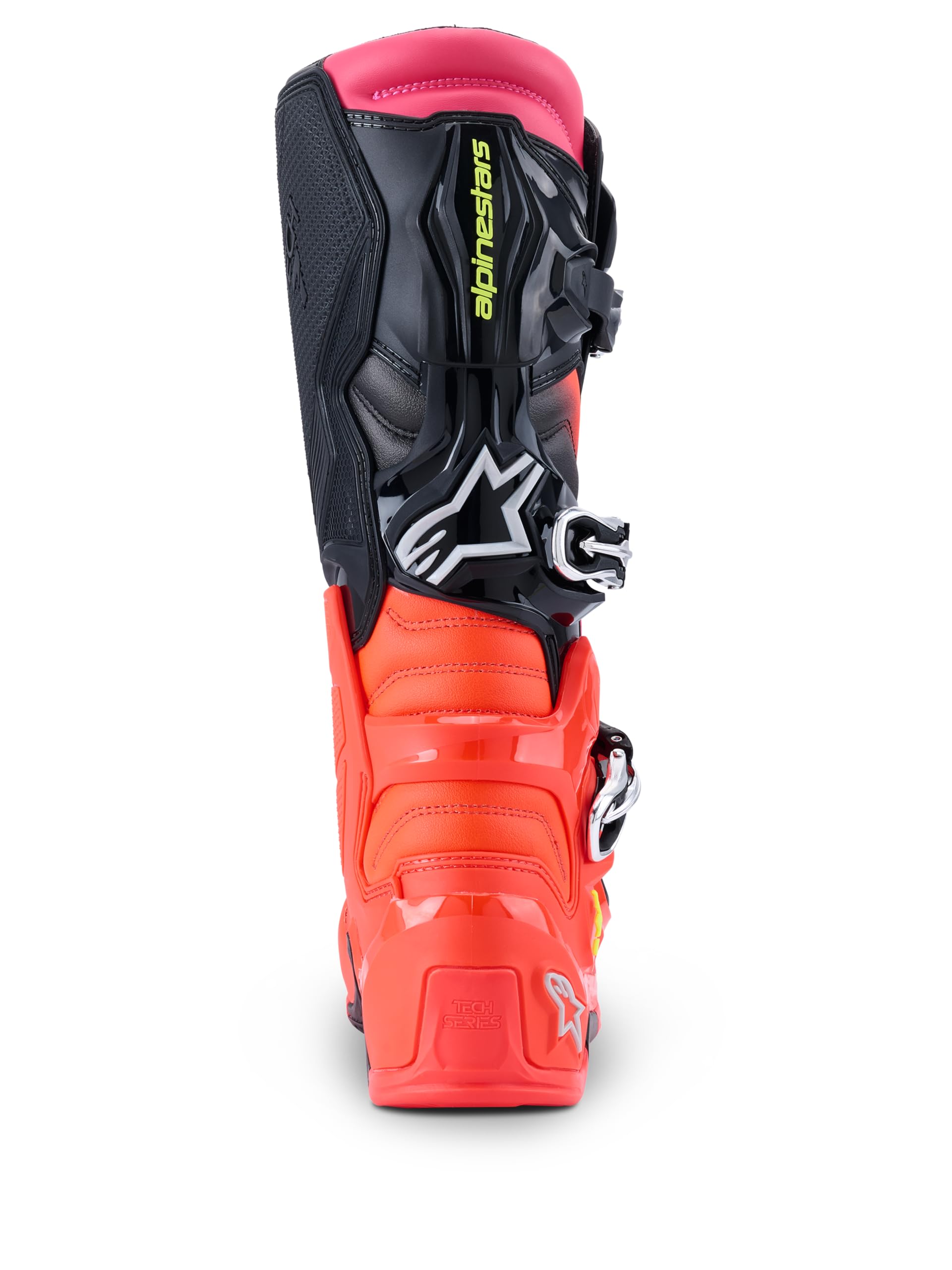 Alpinestars Tech 7 boots feature suede leather and 3D foam lining for comfort.