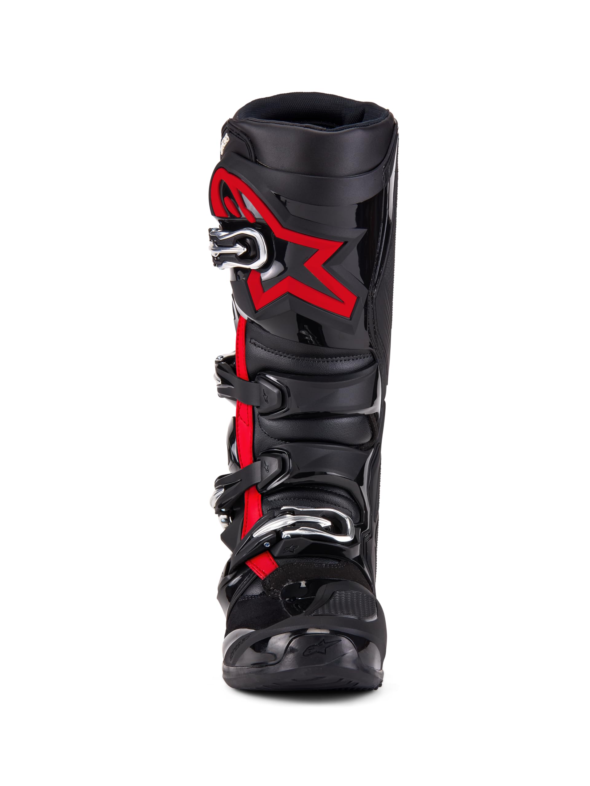 Alpinestars Tech 7 boots toe and heel protection with TPU layers.