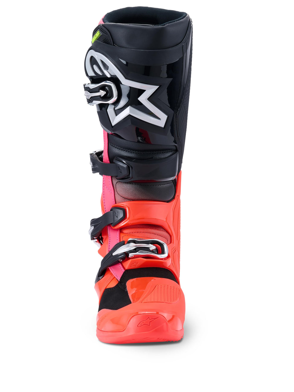Alpinestars Tech 7 boots provide extensive toe and heel protection.