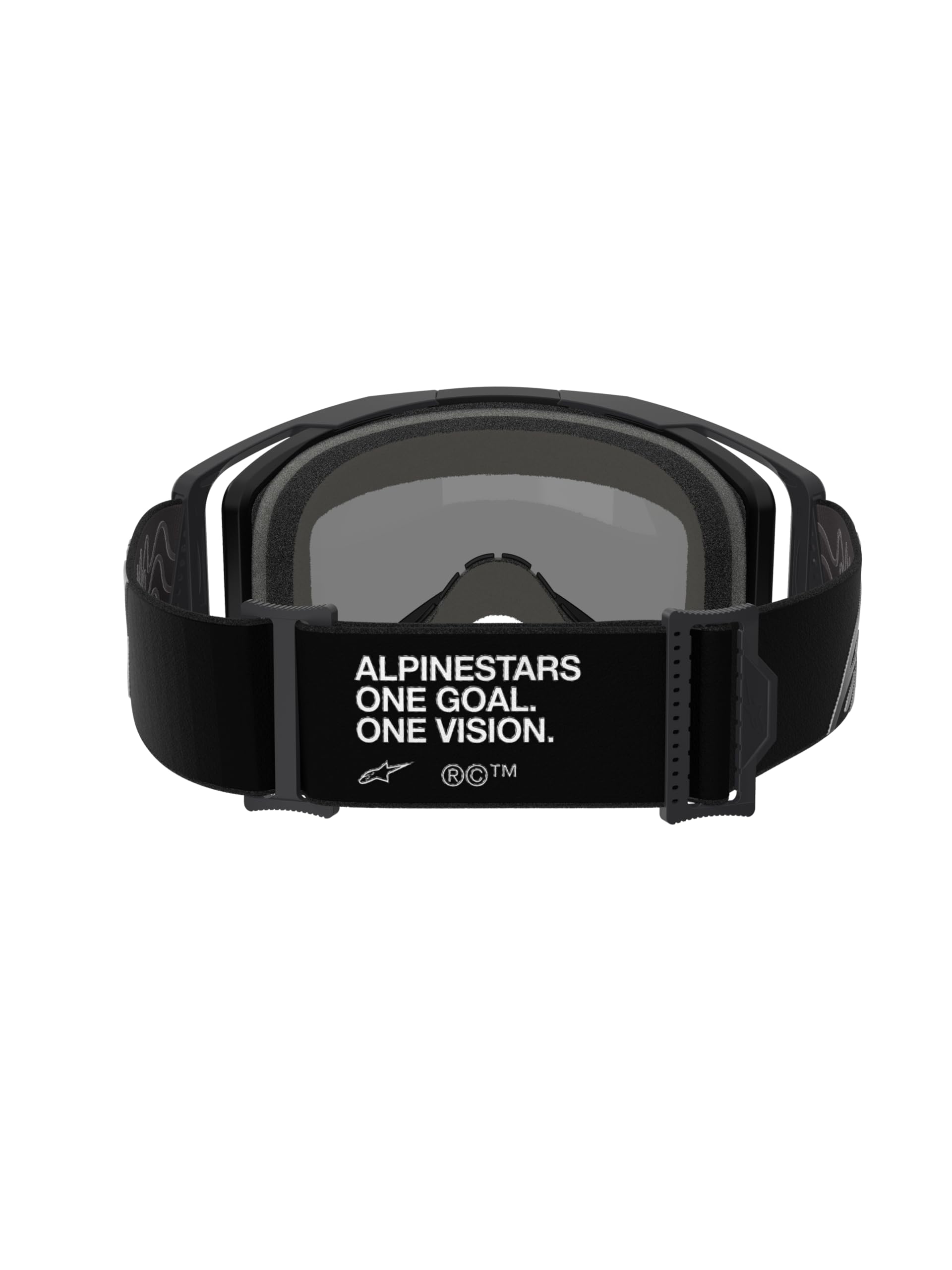 Alpinestars Vision 8 goggle box with mirror lens includes extra clear lens for versatility